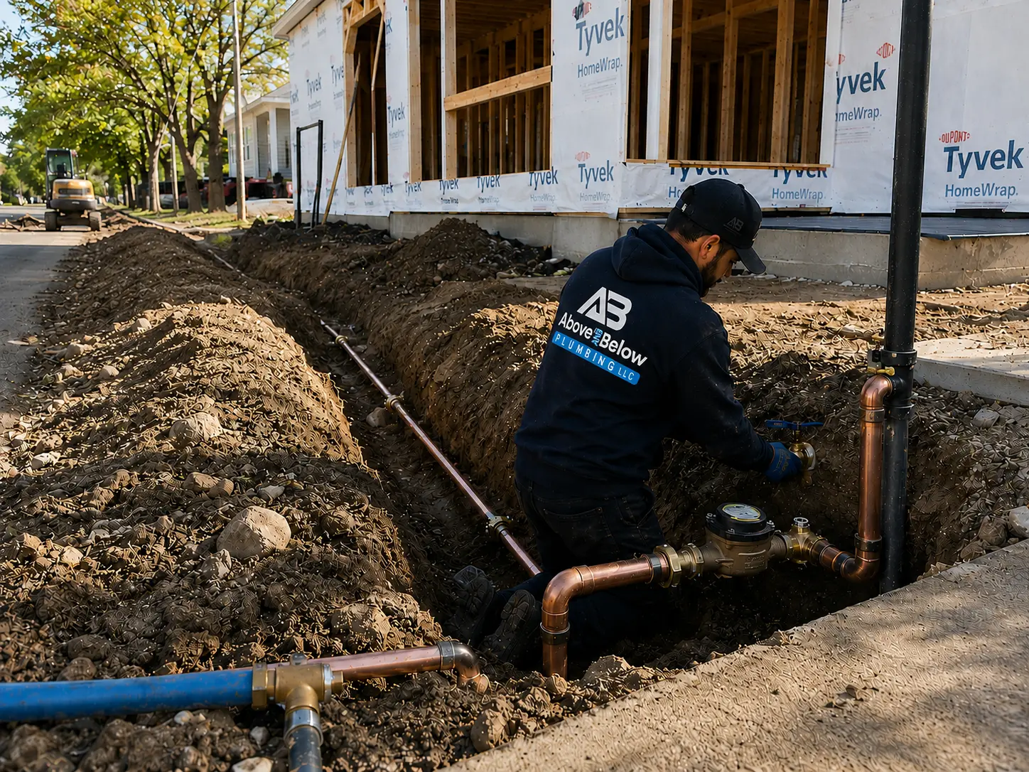 New Water Service Install