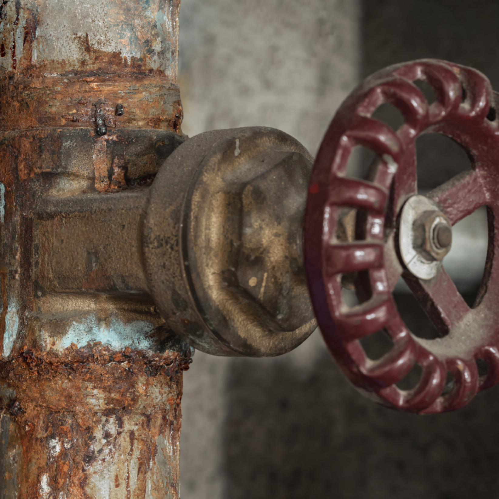 Corroded Valve